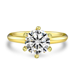 2 Carat Solitaire Engagement Ring