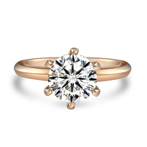 2 Carat Solitaire Engagement Ring