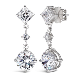 Santos 3.5 Carat Diamond Crystalline Drops
