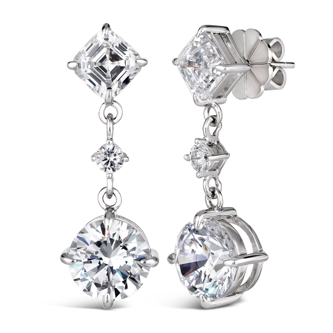 Santos 3.5 Carat Diamond Crystalline Drops