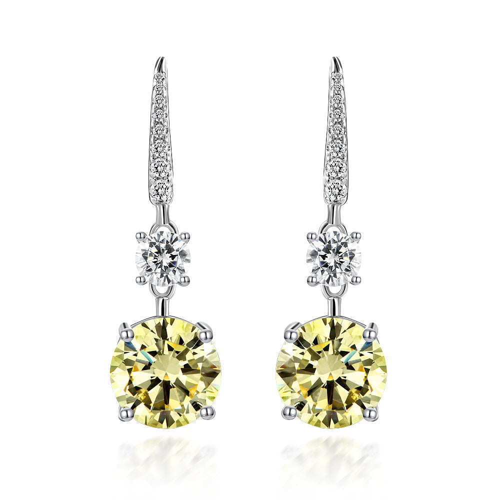 Cha-Cha 3 Carat Diamond Crystalline Earrings