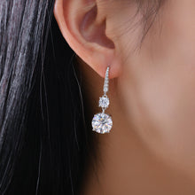 Cha-Cha 3 Carat Diamond Crystalline Earrings