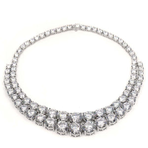 Anastasia 14 Diamond White Necklace
