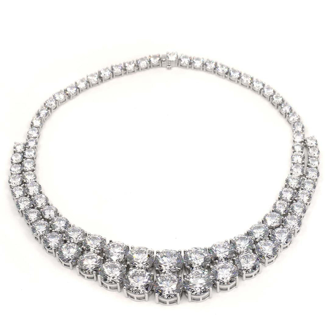 Anastasia 14 Diamond White Necklace