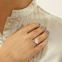 3 Carat Classic Halo Engagement Ring