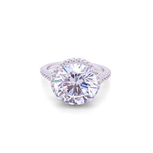 7 Carat Classic Halo Engagement Ring
