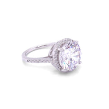 7 Carat Classic Halo Engagement Ring