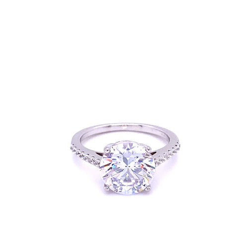 4 Carat Four Prong Engagement Ring