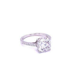 4 Carat Four Prong Engagement Ring