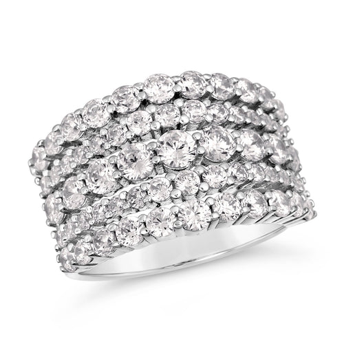 5 O'Clock 3 Carat Cocktail Ring