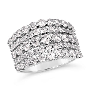 5 O'Clock 3 Carat Cocktail Ring