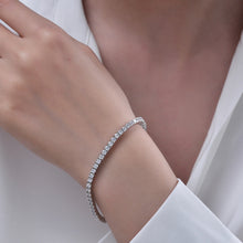 3 Carat Straight Line Tennis Bracelet