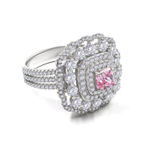 Anastasia 10 Argyle Pink Ring