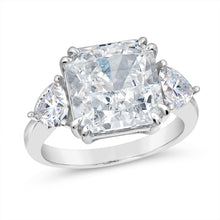 Allura 3 Stone Diamond Crystalline Ring