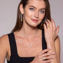 Allura 3 Stone Diamond Crystalline Ring