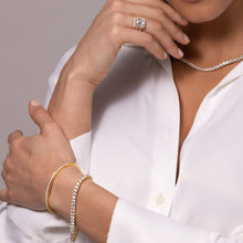 3 Carat Straight Line Tennis Bracelet