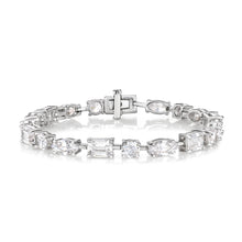 16 Carat Diamond Crystalline Multishaped Bracelet