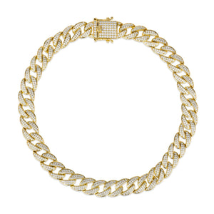 12mm Super Cuban Link Necklace